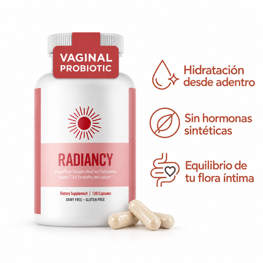 Radiancy: suplemento con cinco tipos de colágeno